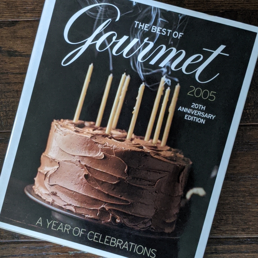 "The Best of Gourmet 2005" Hardcover Cookbook